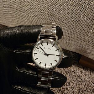Silver Men's Watch
